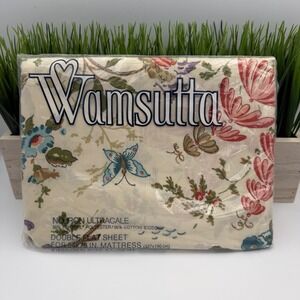 Vintage Wamsutta CHINA VISTA Ultracale Double Flat Sheet